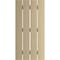 Ekena Millwork Rustic Four Board Spaced Board-n-Batten Riverwood Faux Wood Shutters, 23 1/2W x 72H, PR SHUBSS23X72RWPR - alternate 14
